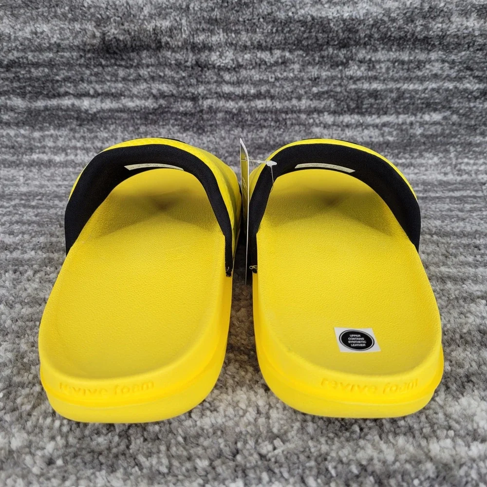 Nike Kobe Offcourt Slide Mamba Mentality Yellow Black Men‎ 11 New